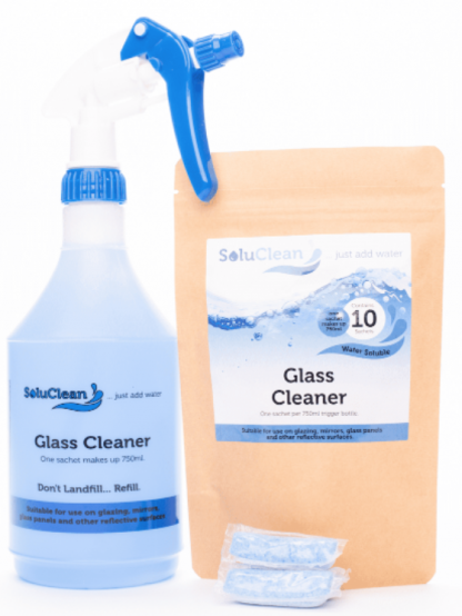 Glass Cleaner - Fragrance Free 10 sachets