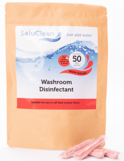 Mop & Go Washroom Disinfectant  Fragranced-50 Sachets