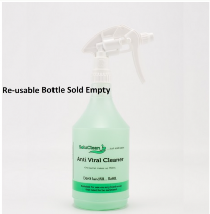Anti Viral  Cleaner Bottle